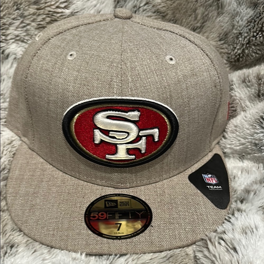 New Era 59FIFTY San Francisco 49ers Beige Fitted Hat